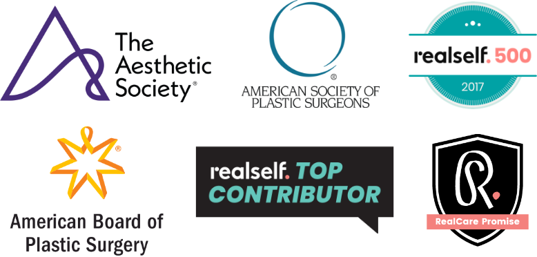 Dr. Paul S. Gill Credentials: The Aesthetic Society; American Society of Plastic Surgeons; realself 500 2017; American Board of Plastic Surgery; realself Top Contributor; RealCare Promise